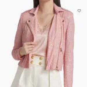 Generation Love Pink Textured Blazer
